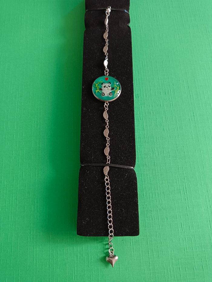 Très beau Bracelet Artisanal Panda - photo numéro 2