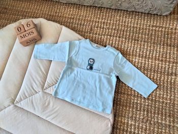 Tee-shirt bleu OKAÏDI