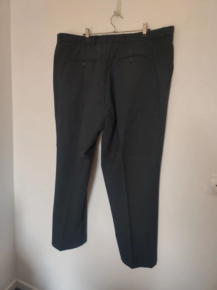 Pantalon de costume gris 56 en laine 42% urban Kiabi - photo numéro 3