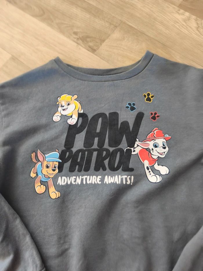 Sweat marque Pat Patrouille taille 8 ans - photo numéro 2