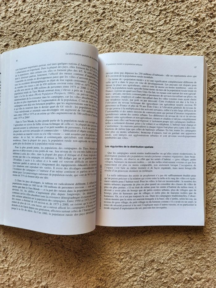 Livre Géographie de la population de Daniel Noin - ouvrage universitaire - photo numéro 11