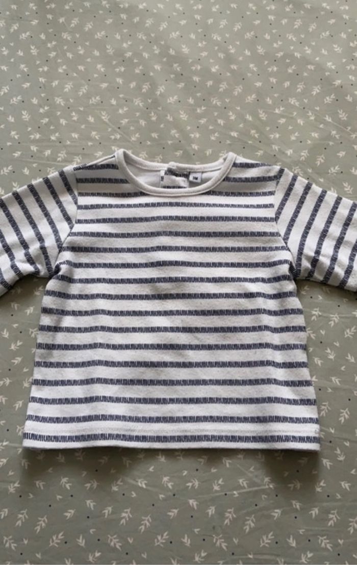 Lot de 5 tee-shirt manches longues 3 mois - photo numéro 10