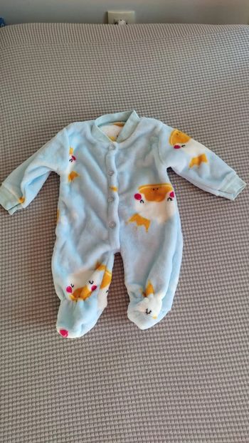 Pyjama ou surpyjama chaud polaire maternité / 1 mois unisexe garçon ou fille