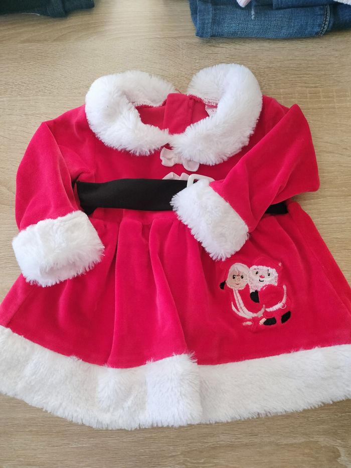 Robe noël sans marque 9/12 mois