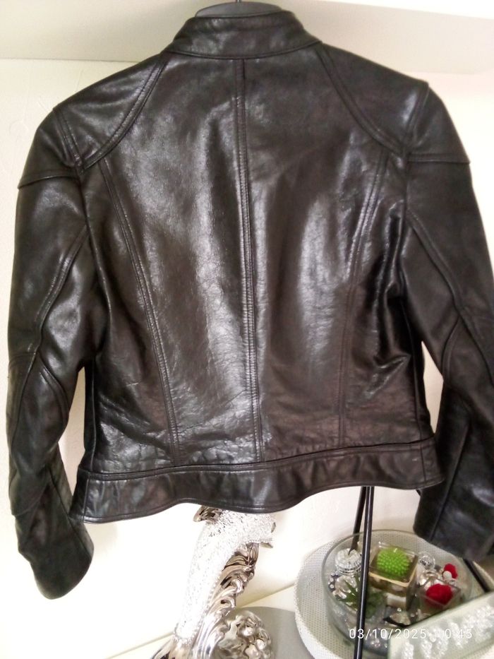 Blouson cuir femme - photo numéro 8