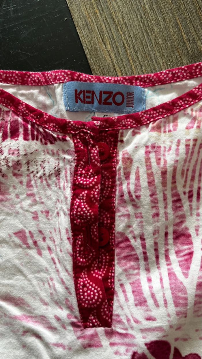 Chemise fille Kenzo 5 ans - photo numéro 3