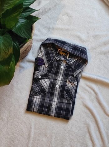 Chemise à carreaux rivaldi 16ans