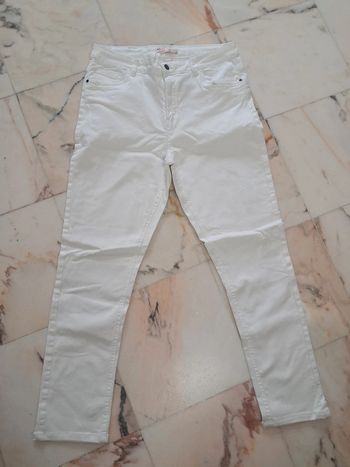 Md'M jean été blanc T.42 neuf