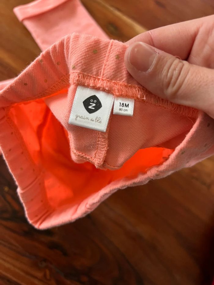 Lot legging/pantalon fille 18 mois - photo numéro 15