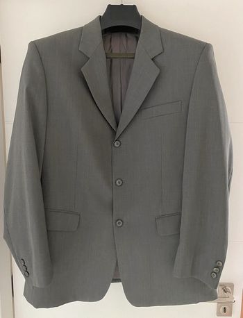 Costume gris veste + pantalon