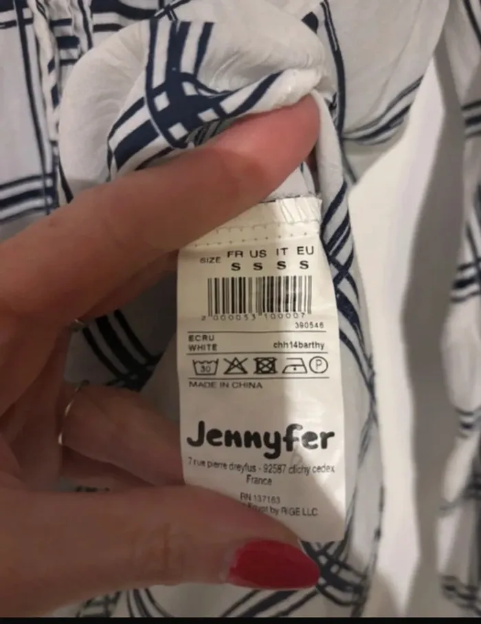 Chemise à carreaux Jennyfer taille 36-S - photo numéro 5