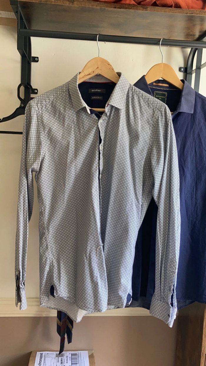Lot 2 chemises devred - photo numéro 3