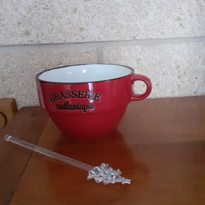 Bol faïence 500g Brasserie authentique & mélangeur verre soufflé - photo numéro 8