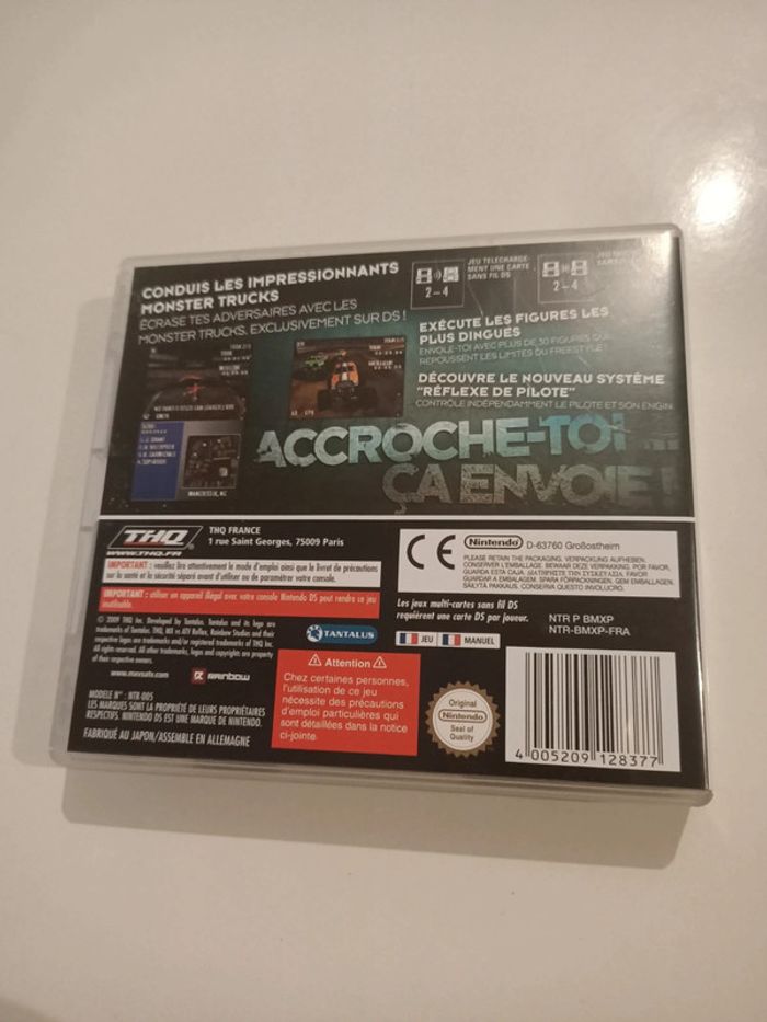 Jeu Nintendo DS reflex MX vs atv complet - photo numéro 2