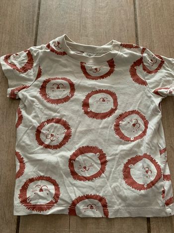 T-shirt bébé manches courtes