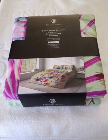 Parure housse de couette christian Lacroix 
