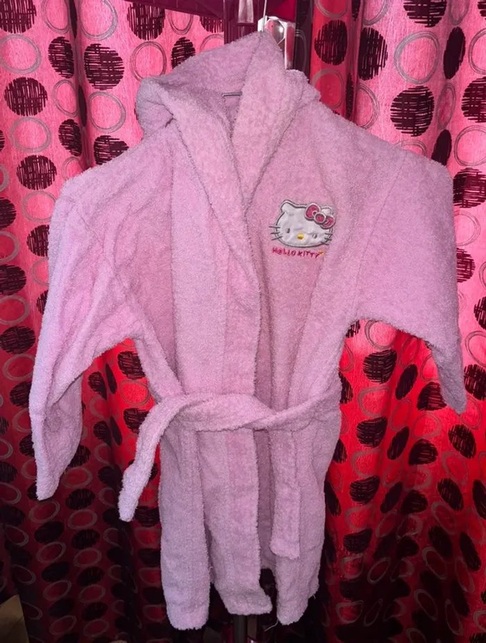 Peignoir hello kitty