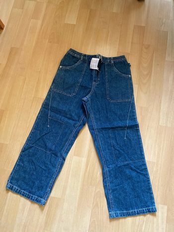 Pantalon Jean CM coude mail taille 14 ans 156 cm Neuf