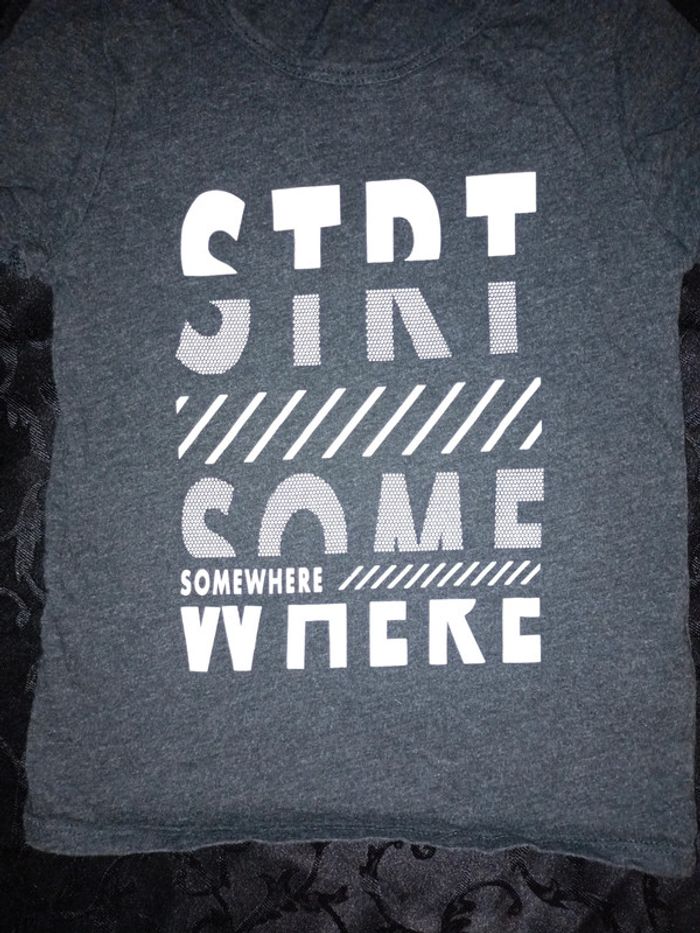 T shirt manches courtes 3/4ans - photo numéro 2