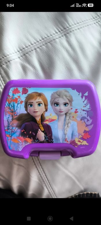 Boîte à goûter Reine des neiges