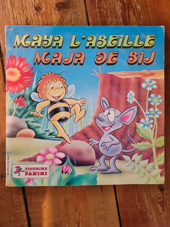 RARE Album Panini Maya l'abeille Complet Vintage collection autocollants stickers ancien