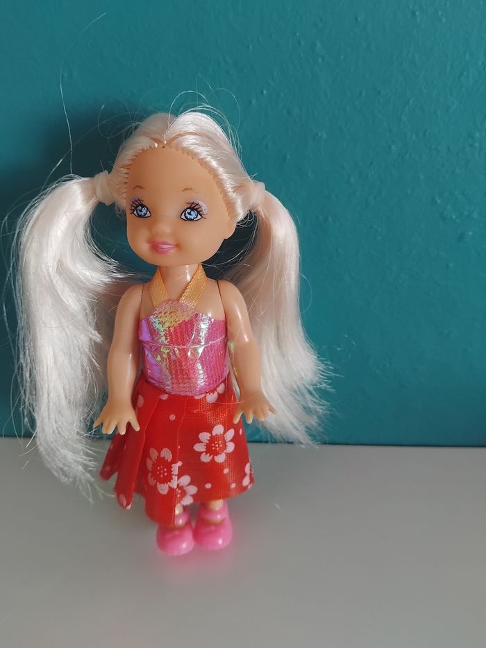 Poupée style chelsea 10 cm - photo numéro 2