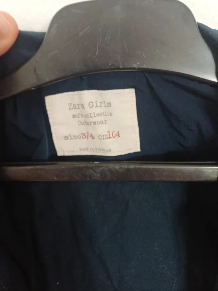 Veste Fille 3/4 ans - Zara - photo numéro 2