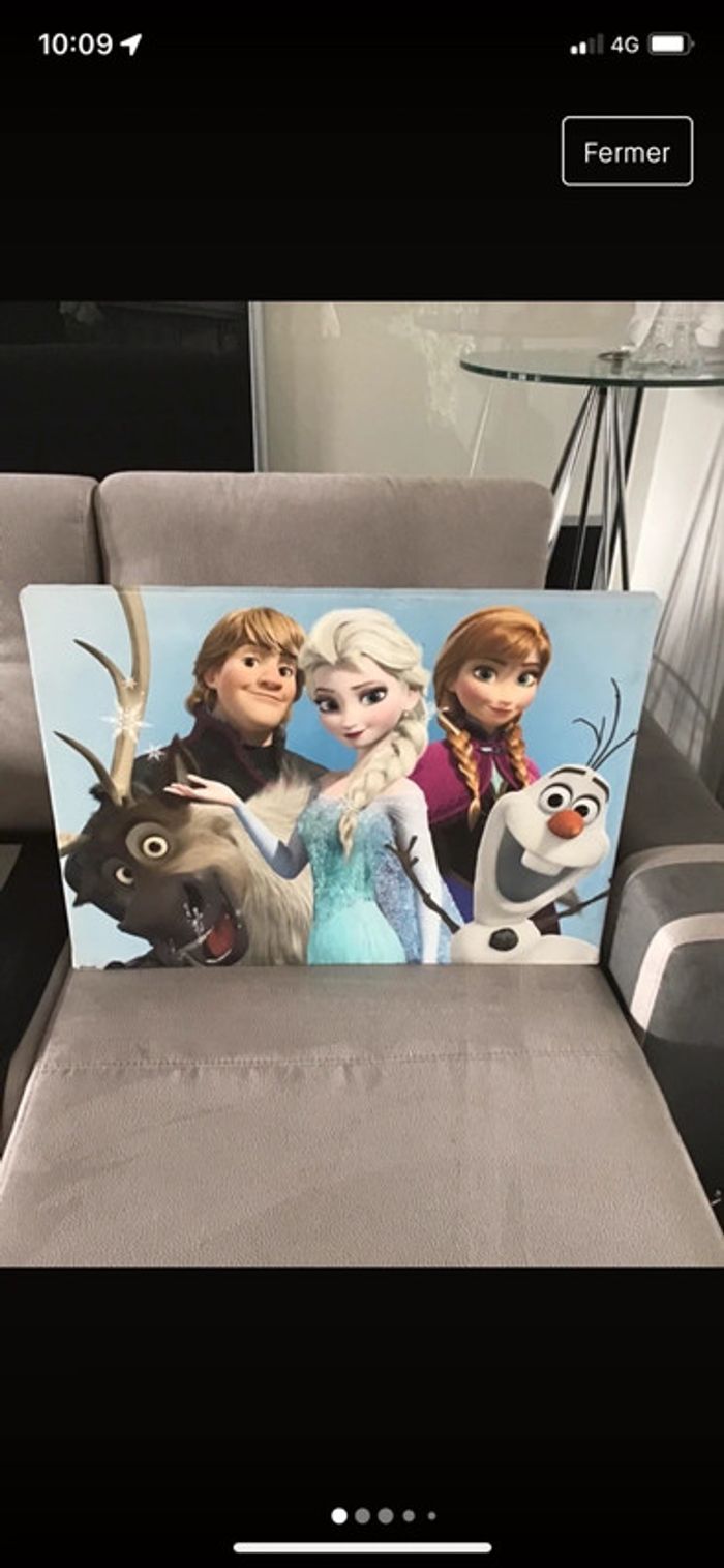 Toile Reine des neiges - photo numéro 2