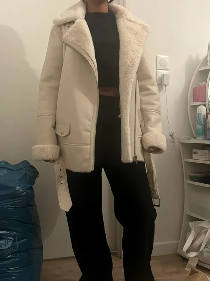 Manteau stradivarius taille M porté 1 fois - photo numéro 10