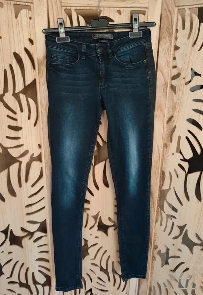 Jean skinny bicolore T 36 Ikks - photo numéro 7