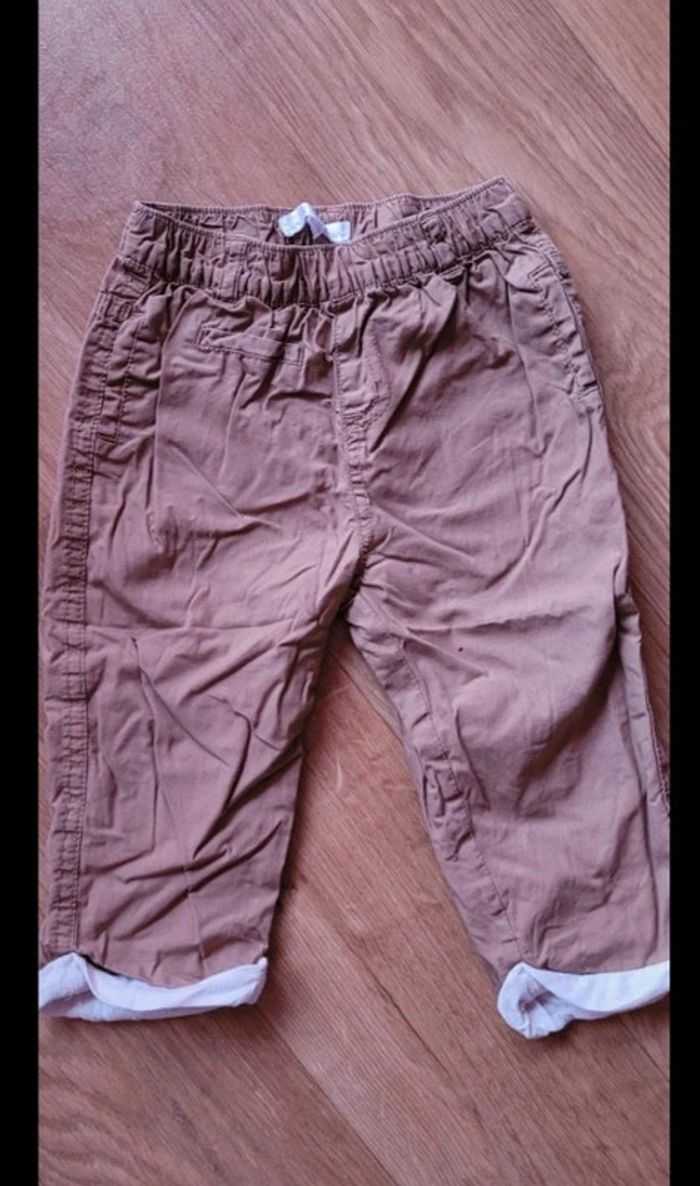 Lot 3 pantalons double épaisseur - photo numéro 2
