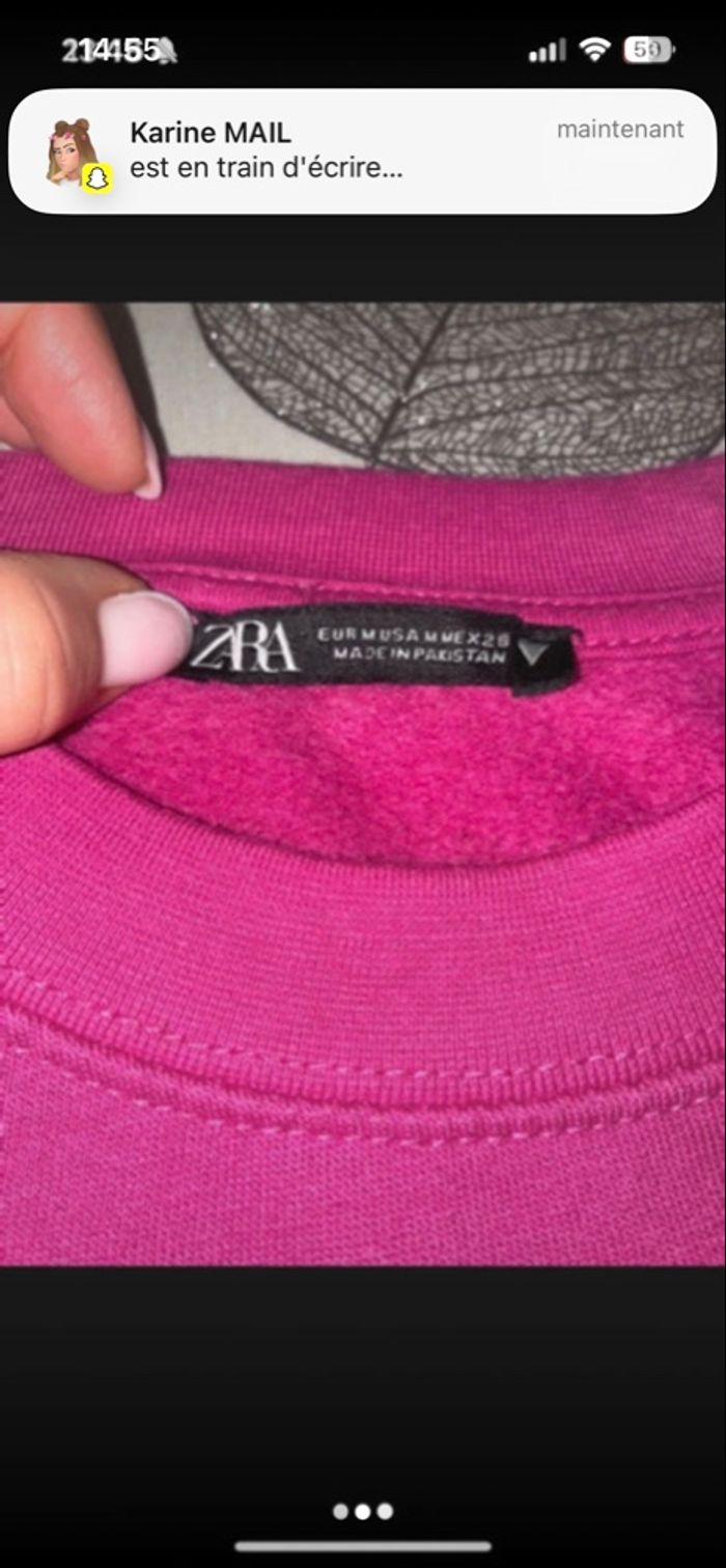 Sweat Zara - photo numéro 2