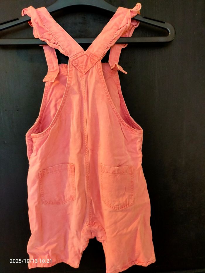 Salopette fille, rose. Taille 23 mois - photo numéro 3