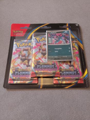 Tripack ME flammes Fantasmagoriques pokémon 