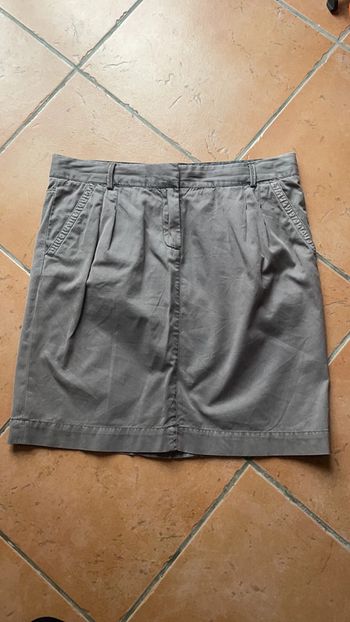 Jupe grise T 38 Tommy Hilfiger