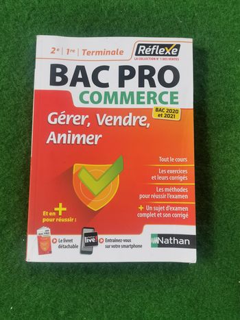 Bac pro Commerce, Reflexe, éd. Nathan