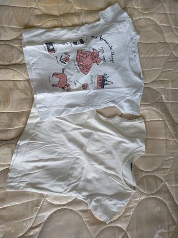 Lot 2 t-shirts manches courtes 3 ans