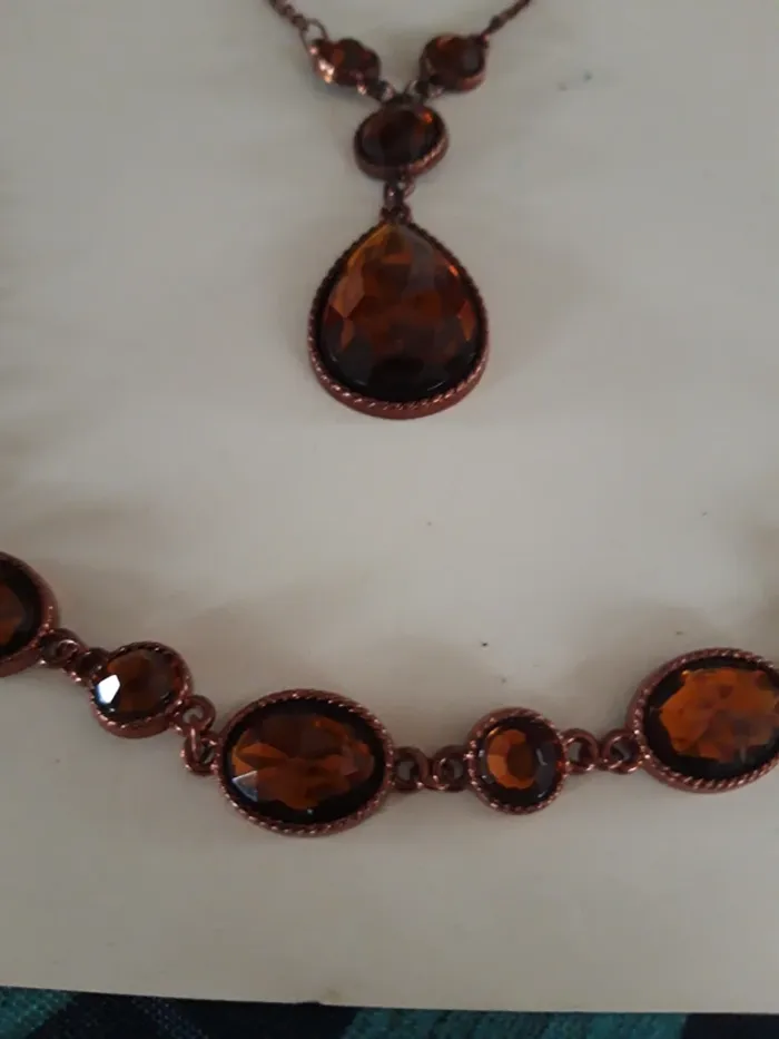 Parure Bijoux fantaisies collier et bracelet - photo numéro 4