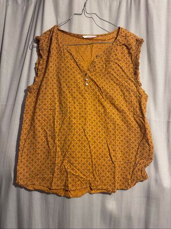Blouse débardeur femme à motifs