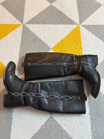 Bottes en cuir vintage Taille 37