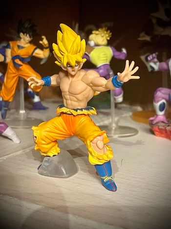 Figurine dragon ball gashapon hg Goku