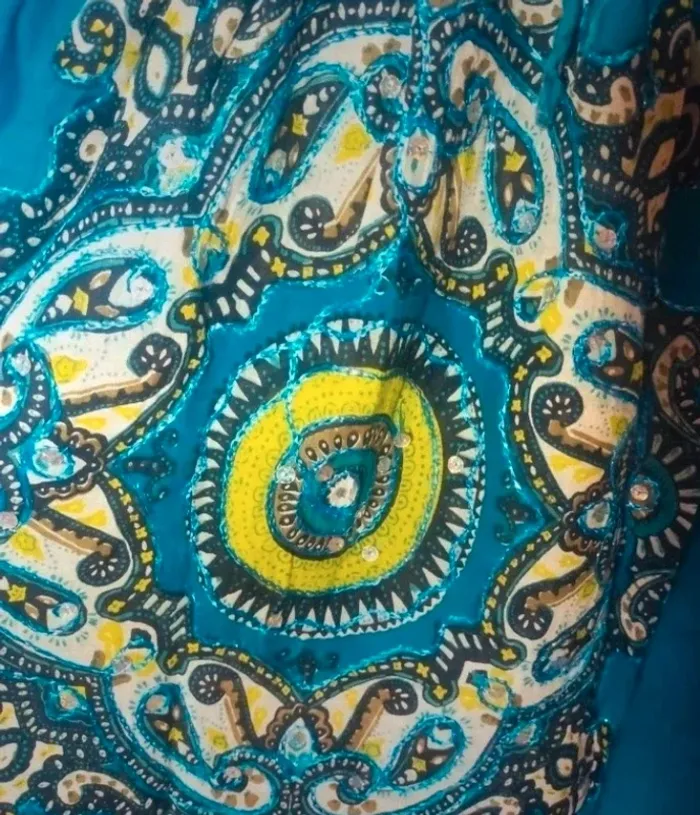 Robe longue d'été sans bretelles - photo numéro 4