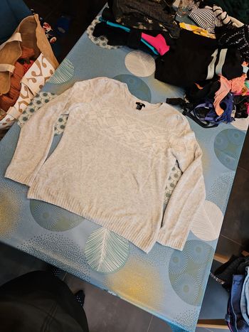 Pull fil d'hiver