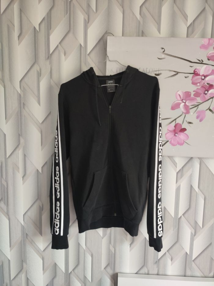 Veste zippée à capuche adidas - photo numéro 3