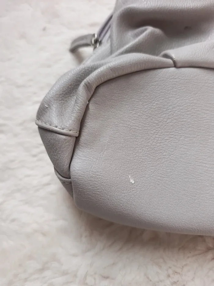 Sac à main gris - photo numéro 4