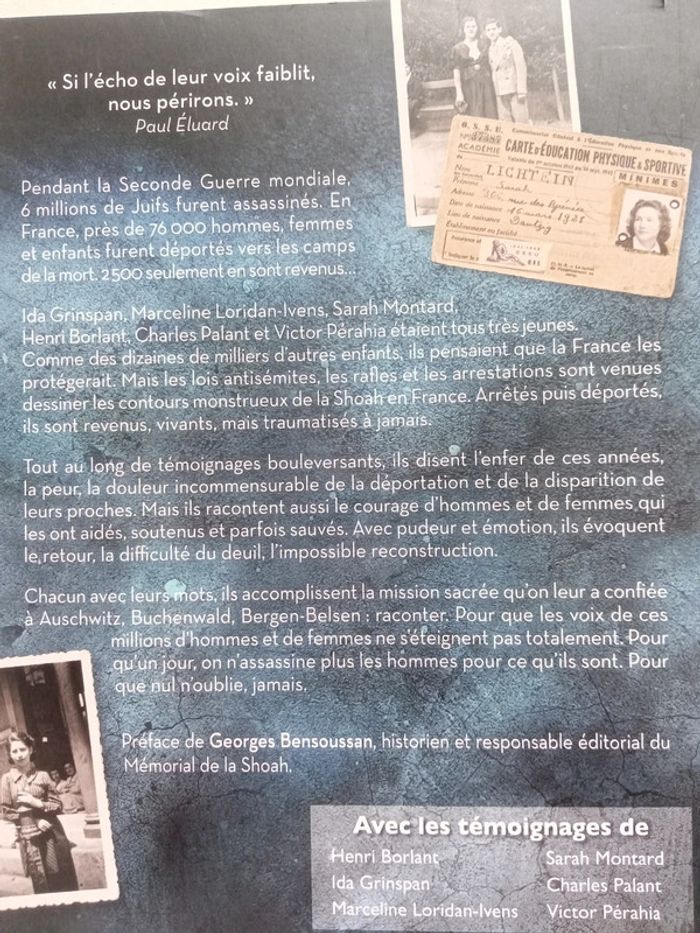 Traces de l'enfer - 6 rescapés racontent l'horreur des camps - photo numéro 5