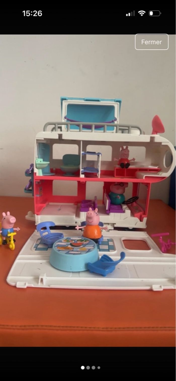 Camping-car peppa pig - photo numéro 2