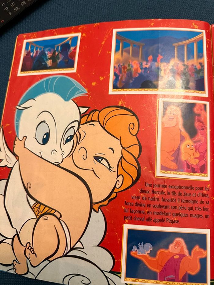 Album livre Panini complet stickers autocollants Disney Hercules - photo numéro 4