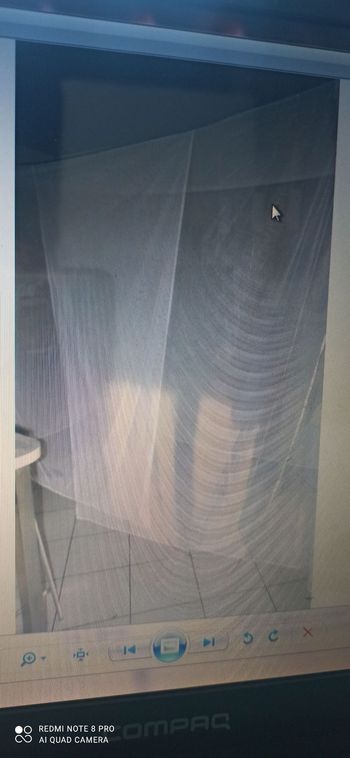 Grand rideau moustiquaire