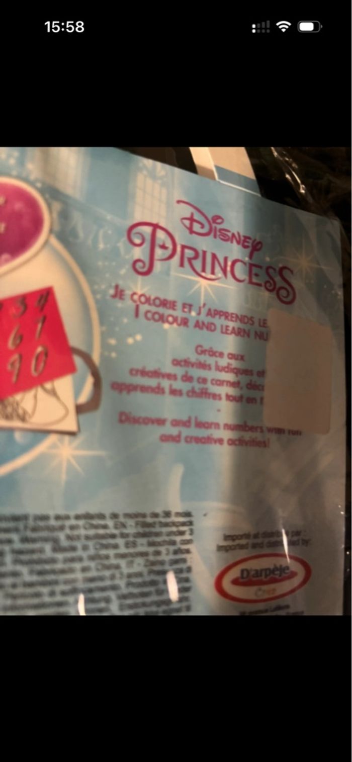 Frise de coloriage Disney - photo numéro 3